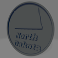 North-Dakota.png All the States of USA - Coasters Pack