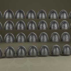 Wolf-Pads.png Free 3D file Fenrir Pads・3D printing design to download
