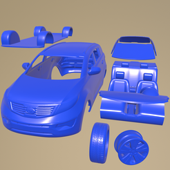 d13_003002.png STL file Kia Sportage 2011 PRINTABLE CAR IN SEPARATE PARTS・3D printer model to download