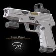 1-copia.jpg Love and Deepspace Hunter weapon prop