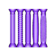 columns-mini.STL Modelo en miniatura haciendo columnas Modelo de impresión en 3D