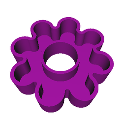 emporte pièce fleur dessus.png Archivo STL Sacar la pieza de la flor・Modelo imprimible en 3D para descargar