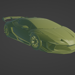 1.png Файл STL Lamborghini Huracan Hycade・Модель для загрузки и 3D печати