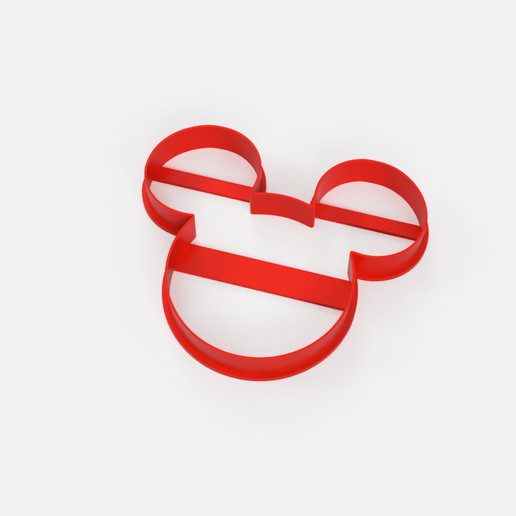 cookie cutter mickey mouse - 3D model önizlemesi