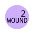 2 Wound Token.stl Бесконечность: Игра Статусные жетоны Набор 1