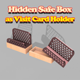 Cult3d-2_.png Hidden safe box as visit card holder