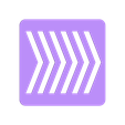 Chevron_Stencil.STL Chevron Stencil