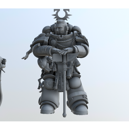 🔨 Captain Ferren Areios of the 6th blueman group・ STL File for