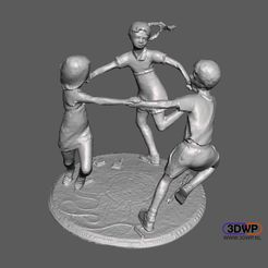 ChildhoodSculpture.JPG Archivo STL gratis Escultura infantil・Diseño imprimible en 3D para descargar, 3DWP