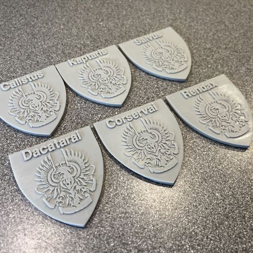 Custodes Martiral katahs Tokens (Fixed Conservai Spelling)