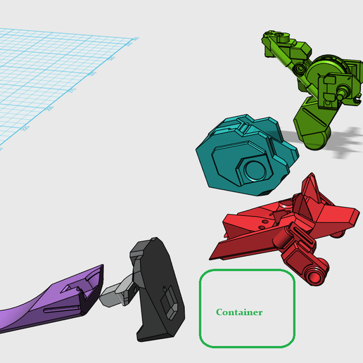 Queenly-Lower-Frame-Assembly.png Gundam AoZ - ARZ-124QN TR-6 Queenly [Conversion Kit]