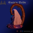 noivacadaver4444.png Angry Corpse Bride Emily Bust