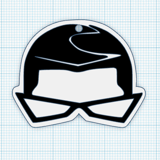 Bad Bunny Keychain #3 3D model