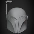 SabineHelmetFrontalBase.jpg Casco de Sabine Wren para Cosplay