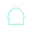 1.png Turkey Cookie Cutter | With personalized Text Box Option | STL File