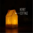 heart cottage.jpg Tealight Winter Village