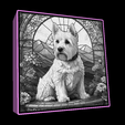 Naamloos.png Lightbox West Highland White Terrier lithophane