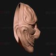 05.jpg Hoxton Mask - Payday 2 Mask - Halloween Cosplay Mask 3D print model