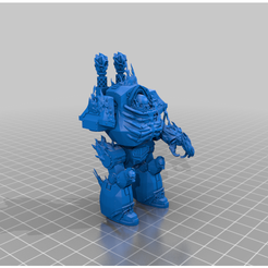 Capture.png Free 3D file Legion of the Damned Relic Contemptor・3D print object to download