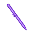 ballpoint1.stl smiling pencil (colorprintable)