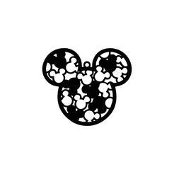 Mickey-Llavero.png Mickey Mouse key chain or wall picture