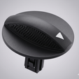 RENDER-PERILLA-CALEFFACCION-TOYOTA.png Toyota - Hilux - Fortuner - Tacoma - 4Runner - Heater Control Knob (2005–2015)