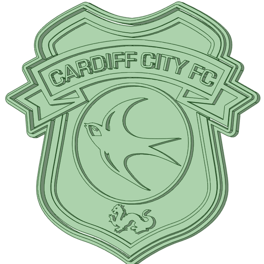 Logo_e.png Archivo STL Cardiff City FC cookie cutter・Diseño para descargar y imprimir en 3D, osval74