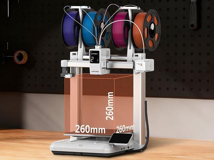 Anycubic Unveils Kobra X: High-Speed, Multi-Color Innovation at a
