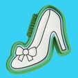 princess-shoe-zapato-princesa-real-01.jpg 👠👑 Princess Shoe Cookie Cutter – Royal Style – Cortante Zapato de Princesa – Estilo Real y Elegante