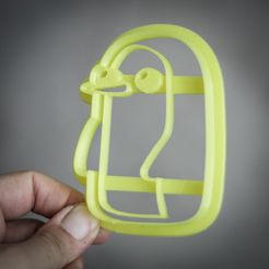 IMG_3150.jpg STL file Adventure time - Gunter cookie cutter・3D printing template to download