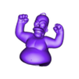 TORSO ENTERO.obj HOMER SIMPSON HULK