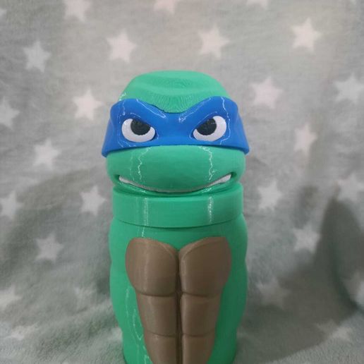 Milkshake cup, ninja turtles