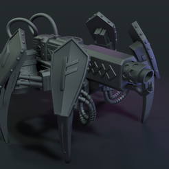 preview5.png STL file Dwarven walker・3D printable model to download