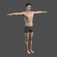 9.jpg Beautiful man -Rigged and animated for Unreal Engine