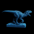 Dianosaur-3dprint-freestl-jurasicpark,3dprintabledianosaur,collectibles,3dtable-9.png Dinosaurs Indominus Rex 3D printable