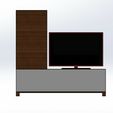 Screenshot_3.jpg 1.6 SCALE TV UNIT + 40'' TV (WITH FRAME9 FOR BARBIE HOUSE / DOLLHOUSE