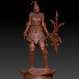 20.jpg ASIA HUNTER-FEMALE | SILKROAD FIGURE | SILKROAD ONLINE | 3D SCULPT | 3D PRINT |SRO FIGURE |SRO MOBILE | SILKROAD MOBILE