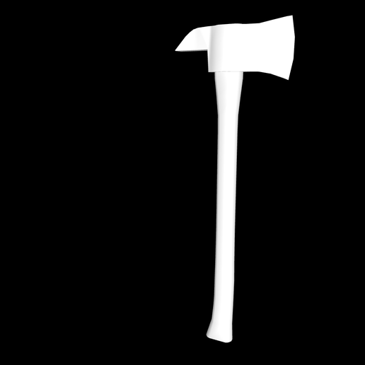 Professional Firefighter Axe - Rescue and Emergencies - 3D model önizlemesi