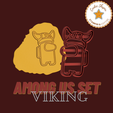 Viking.png Among Us Cookie Cutter Set