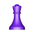 وزیر شطرنج.STL Chess piece magnetic pin