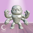 4-brazos1.png Ben 10 Collection – The 10 Original Aliens in Chibi Cartoon 3D