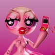 IMG_2841.jpeg 💖🌸 Fashion Doll Flip Phone (Bratz, Monster High, Rainbow High)🌸✨
