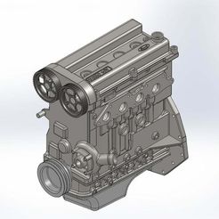 Ford_Zetec_Engine.jpg Archivo STL gratis Modelo a escala del motor del Ford Zetec・Modelo para descargar y imprimir en 3D