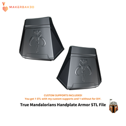 HANDPLATE-MYTHOSAUR3.png 3D file Mythosaur Hand Armor・3D printer design to download