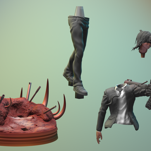 🔫 Gun Devil - Chainsaw man・ 3D File for ・Cults