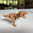 Bajo-poli t-rex
