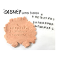 disneyfont.png Disney Alphabet Letter Stamps | 3d Print | Polymer Clay Pottery Ceramic Accessories Making Stamps l DIY Tools Supplies | ALPHABET | DIY