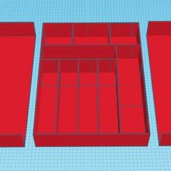 Silverware_Tray.jpg Fichier STL gratuit Plateau à couverts modulaire・Modèle pour impression 3D à télécharger