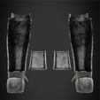 SolaireArmorPiecesBack.png Dark Souls Solaire of Astora Armor Pieces for Cosplay