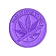 legalize it.stl legalize it pass it over to me coin token wall art (double sided)